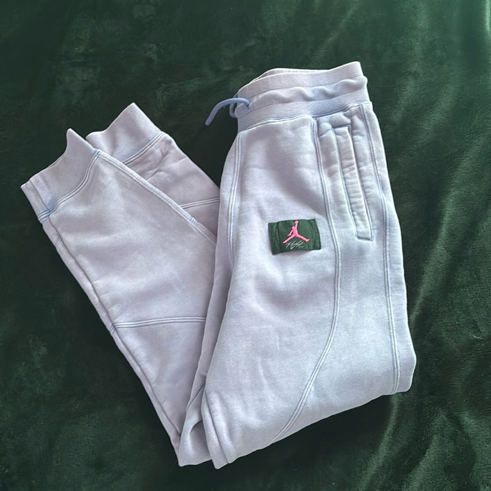 purple jordan sweatpants